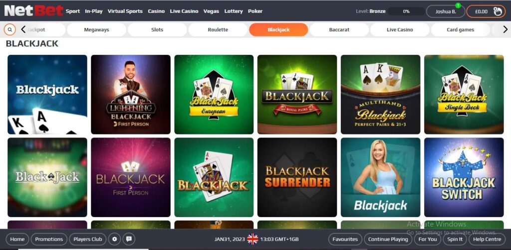 Blackjack-games-Netbet-1024x502 NetBet Casino Review