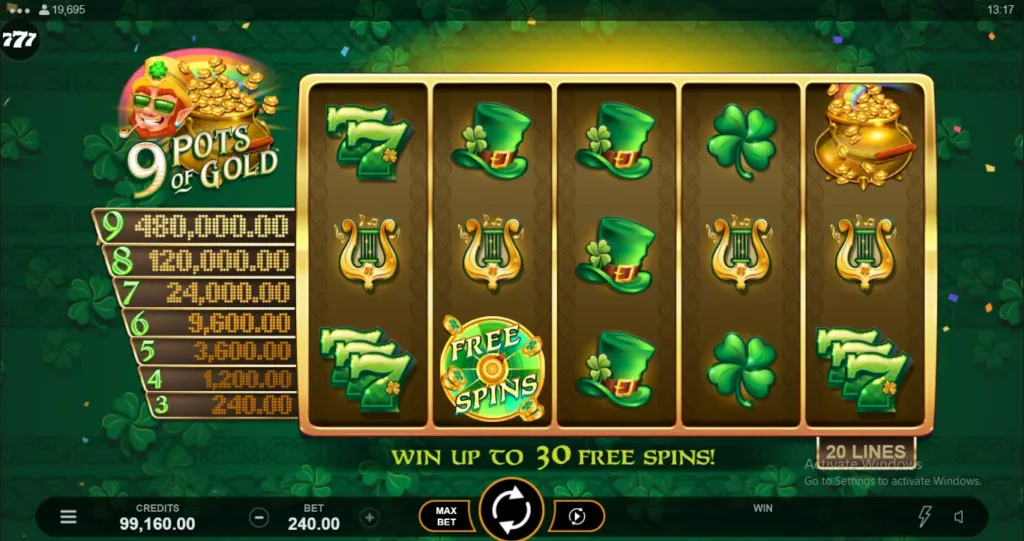 9-POTS-OF-GOLD-GAMEPLAY-1024x541 9 Pots of Gold Slot Review