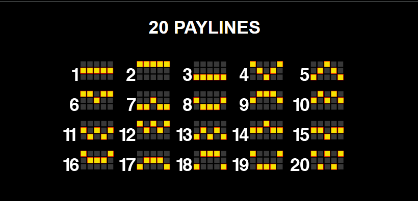 PAYLINES-9-MASKS-OF-FIRE 9 Masks Of Fire Slot Review