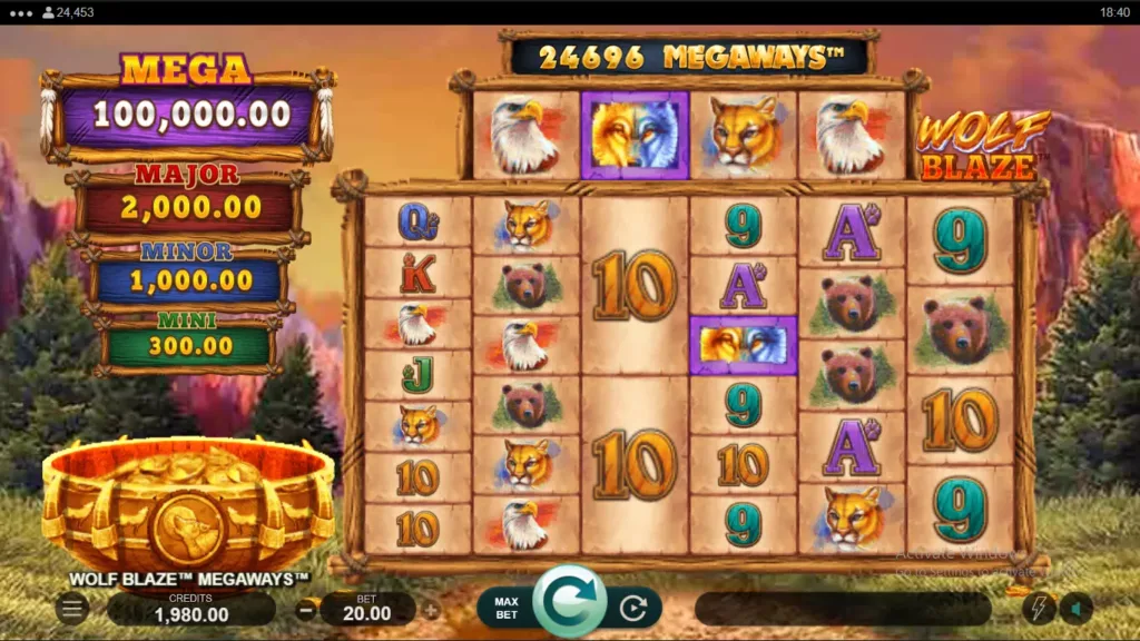 WOLFBLAZE-MEGAWAYS-SLOT-GAMEPLAY-1024x576 Wolf Blaze Megaways Slot Review