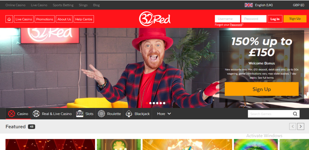 32RED-CASINO-WELCOME-BONUS-AND-CASINO-HOMEPAGE-1024x499 32 Red Casino Review