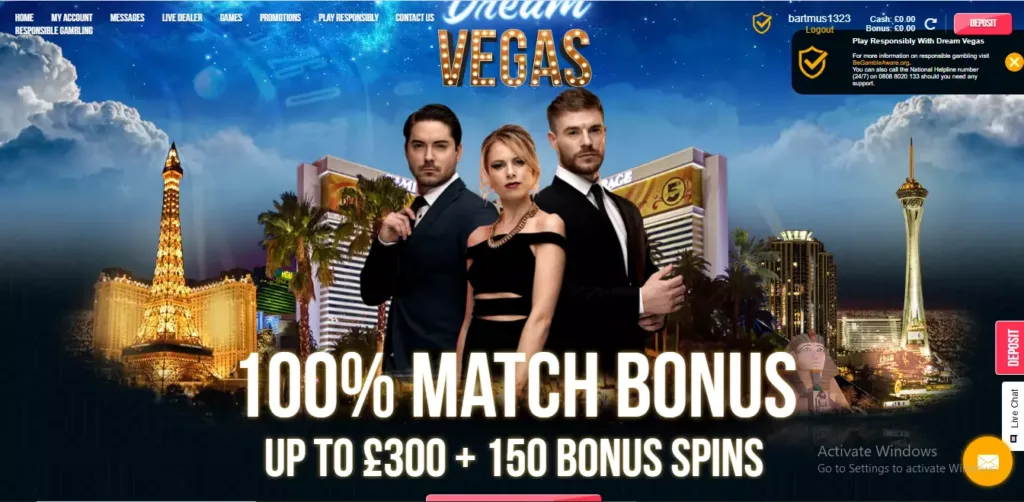 DREAM-VEGAS-HOMEPAGE-AND-WELCOME-BONUS-1024x502 Dream Vegas Casino Review