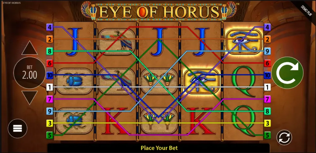 Eye-of-Horus-Gameplay-1-1024x498 Eye Of Horus Slot Review