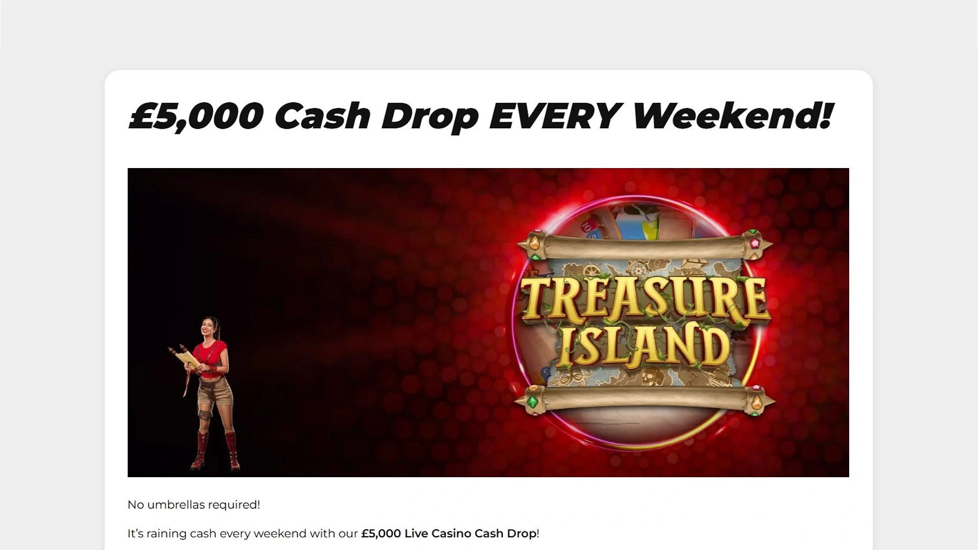 32RedLiveCasinoCashDrops 32 Red Casino Review