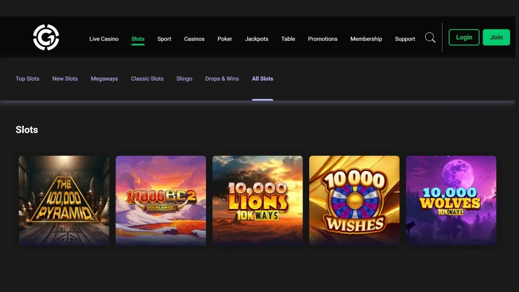 GrosvenorCasinoSlots-1024x576 Grosvenor Casino Review