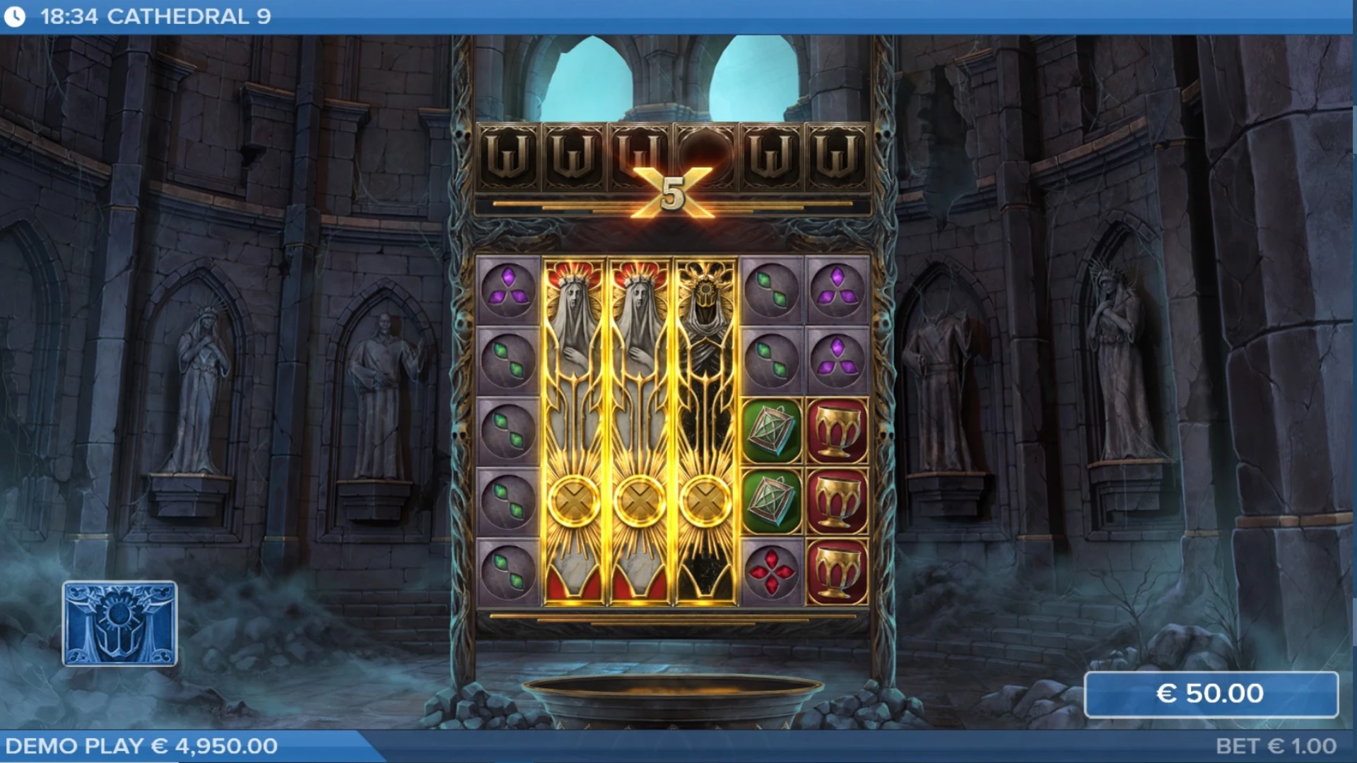 Cathedral slot