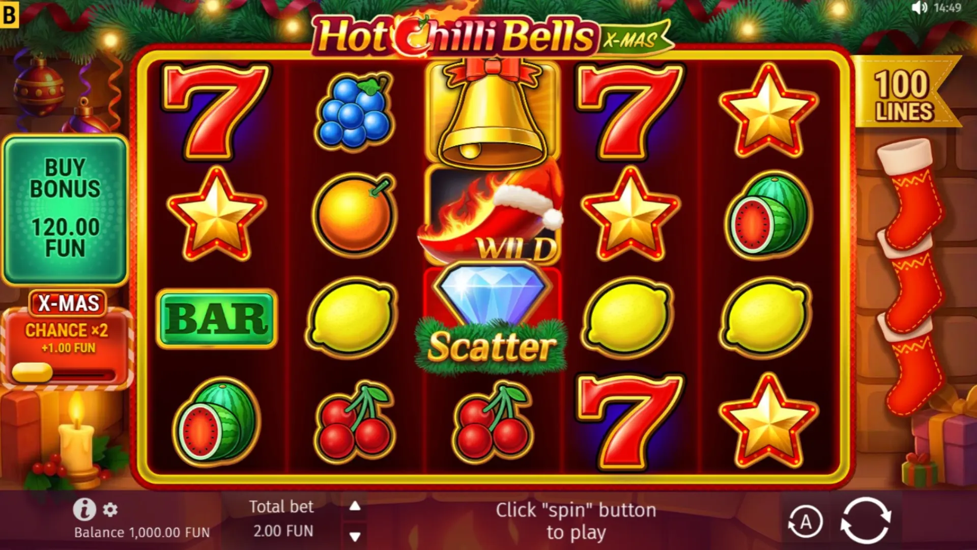 Hot Chilli Bells 100 