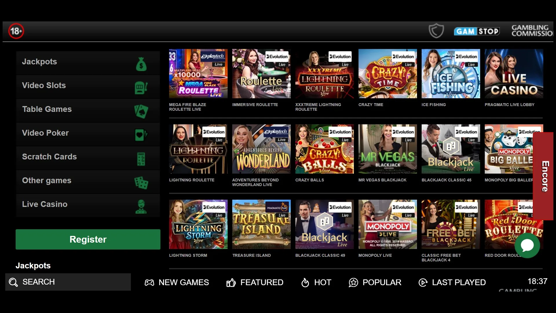 MrVegasLiveCasino Mr Vegas Casino Review