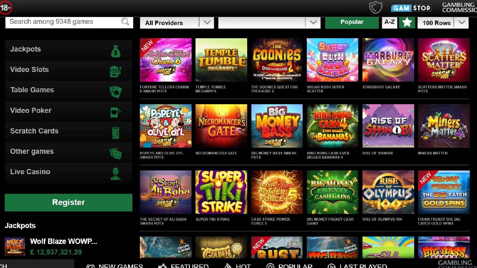 MrVegasVideoSlots Mr Vegas Casino Review