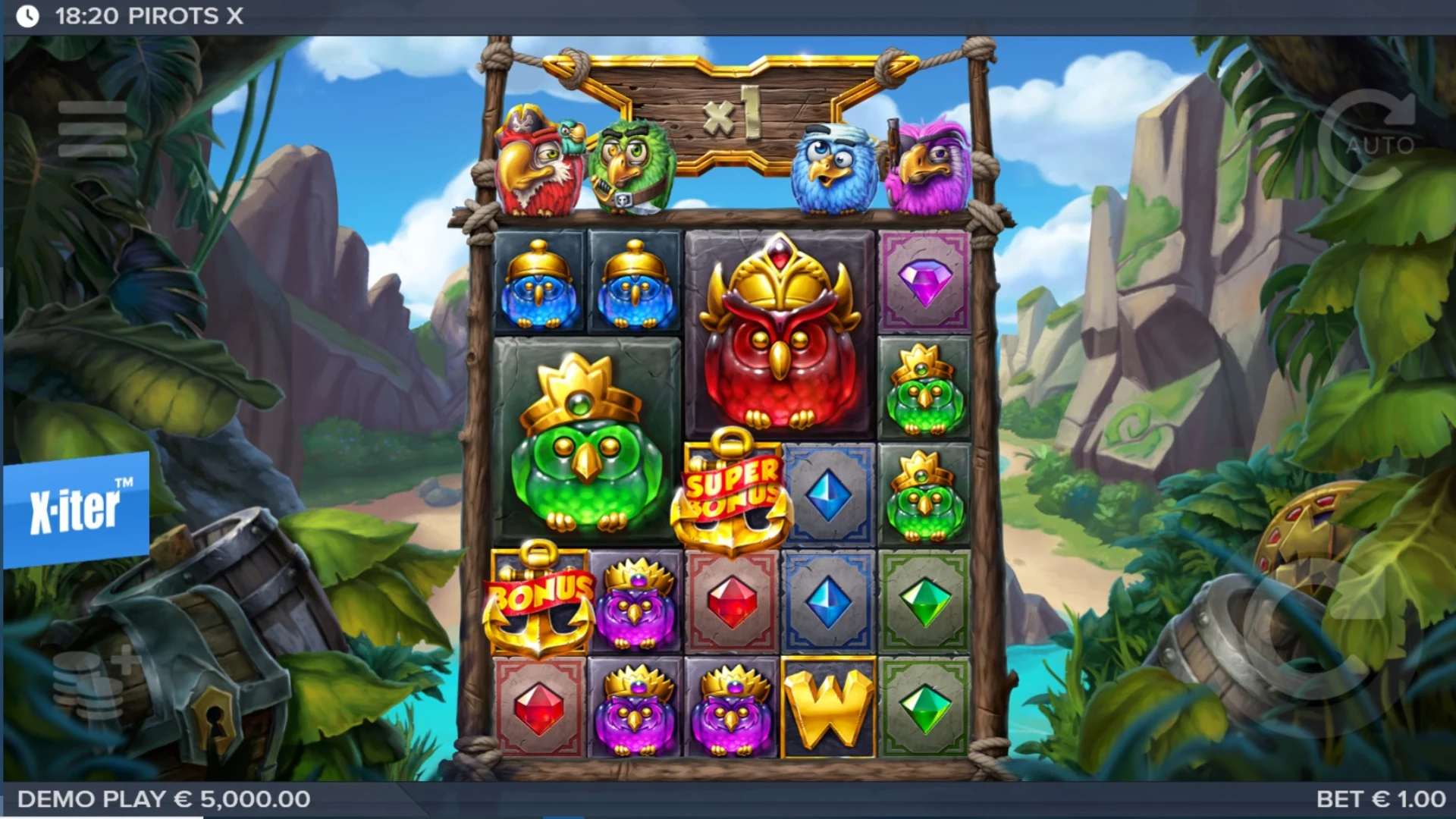 Pirots slots series