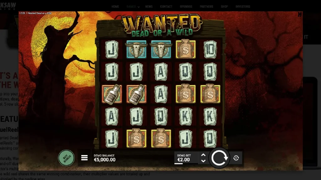 WantedDeadOrAWildSlot-1024x576 Wanted Dead or a Wild