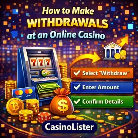 How to Make Withdrawals at an Online Casino