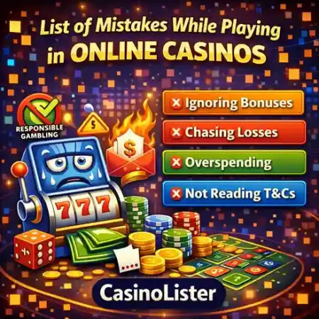 Steer Clear of These Costly Errors When Playing in Online Casinos