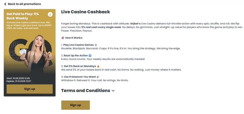 live-cashback-1024x482 GQBet Casino Review