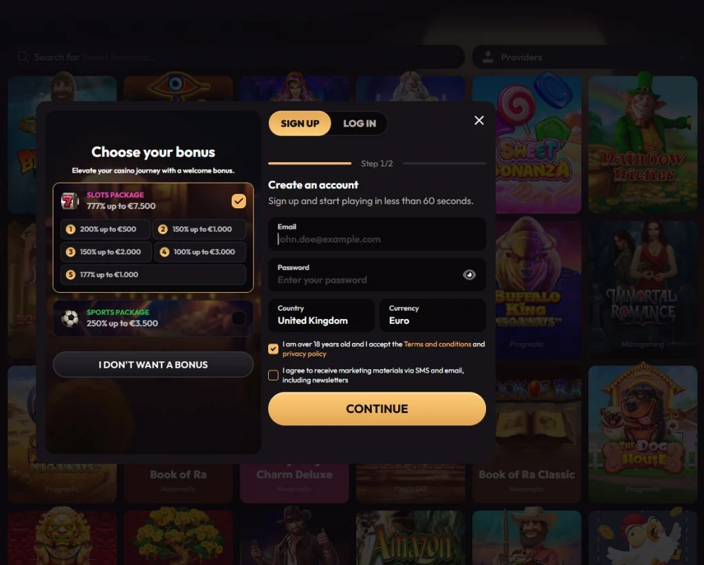 register-2-1024x822 MadCasino Review