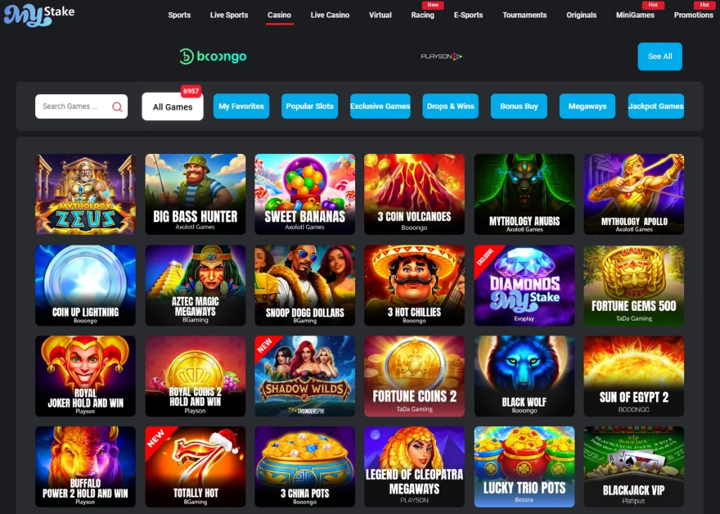 slots-4-1024x731 MyStake Casino Review