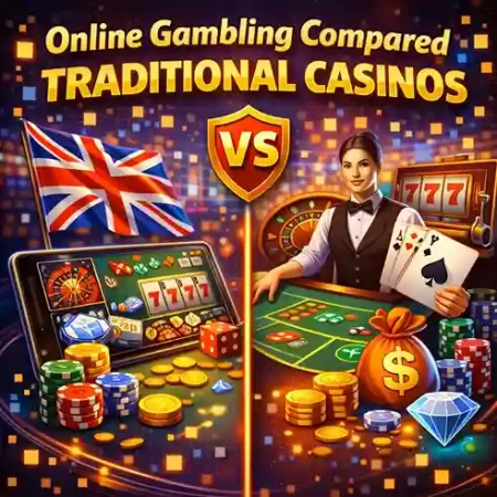 Online Gambling Compared to Traditional Casinos