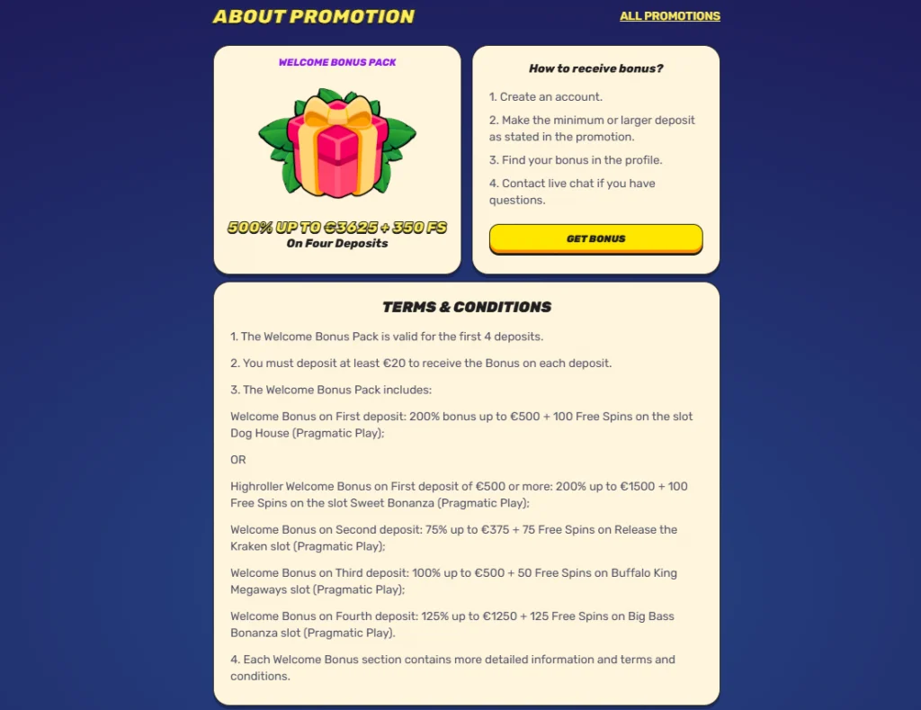 welcome-1024x789 GambleZen Casino Review