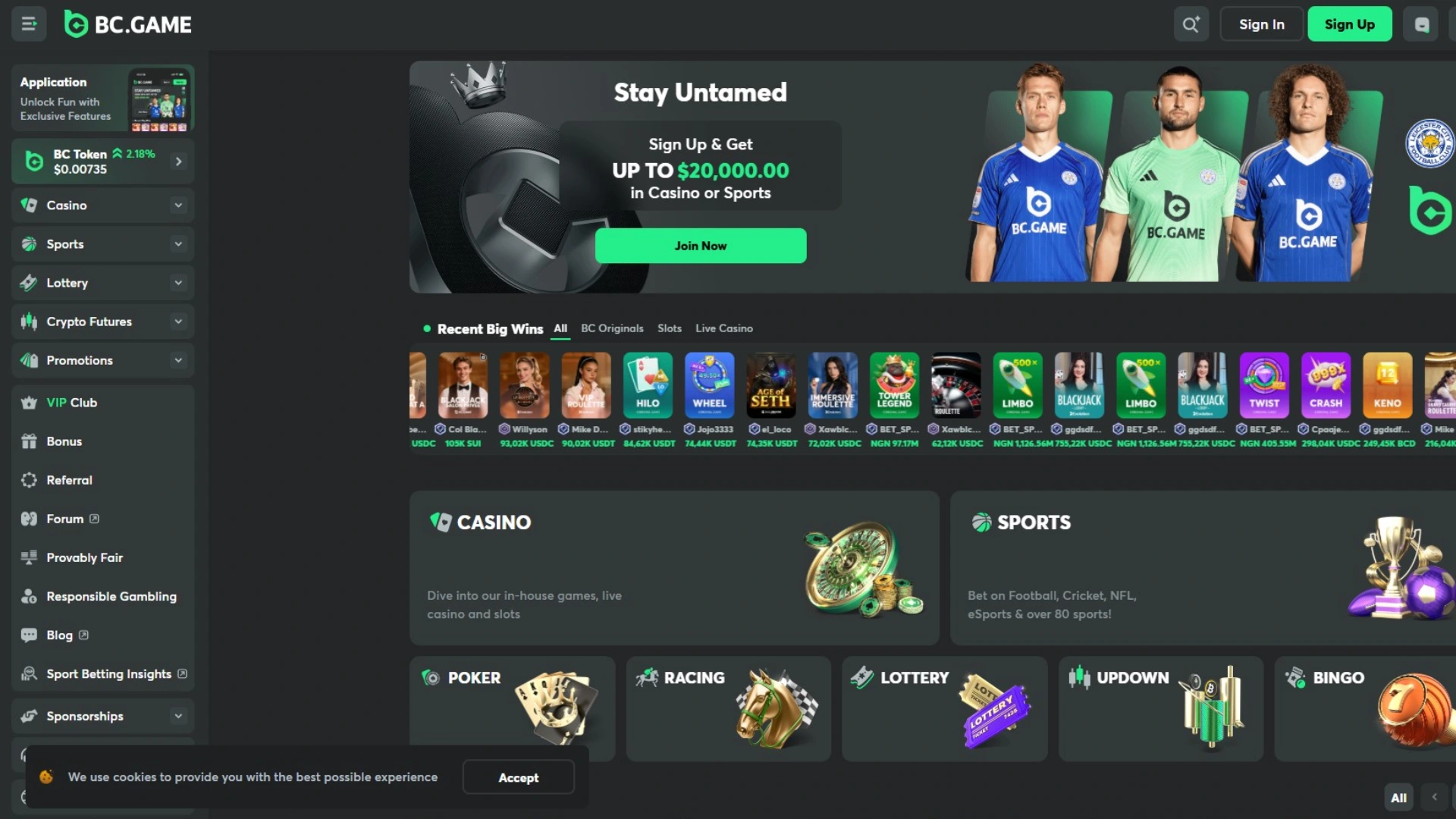 BC-Game Top UK Crypto Casinos – March 2026