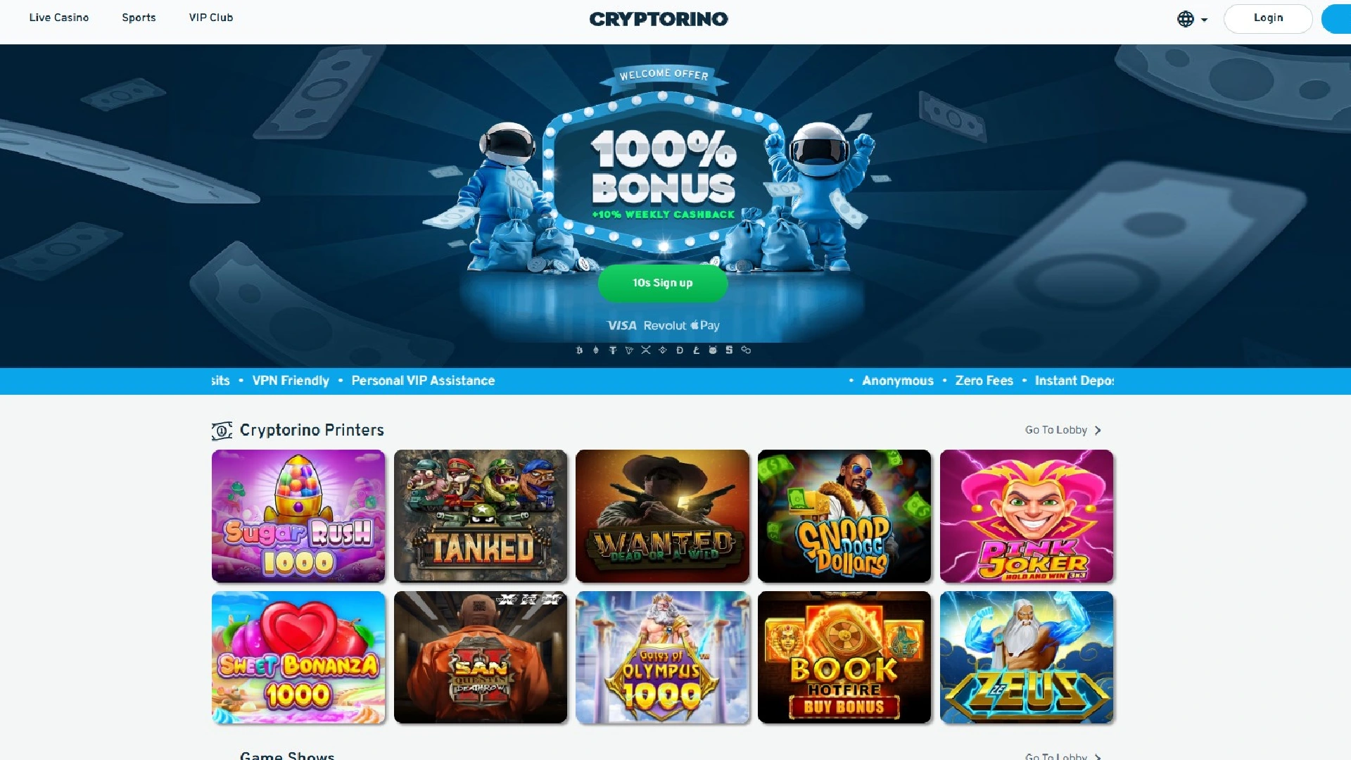 Cryptorino Top UK Crypto Casinos – March 2026