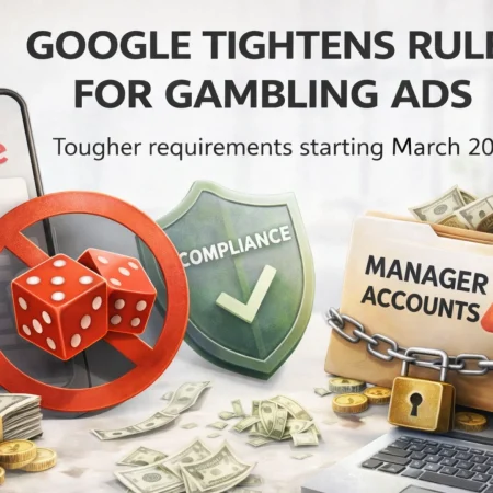 Google Steps Up Control Over Gambling Advertising