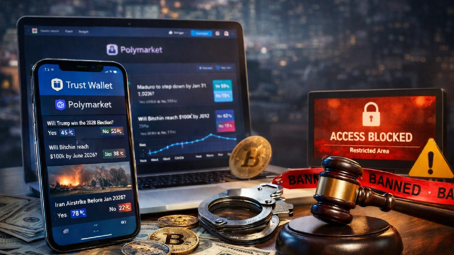 Trust-Wallet-and-Polymarket-Collaboration Trust Wallet Steps into the Betting Market