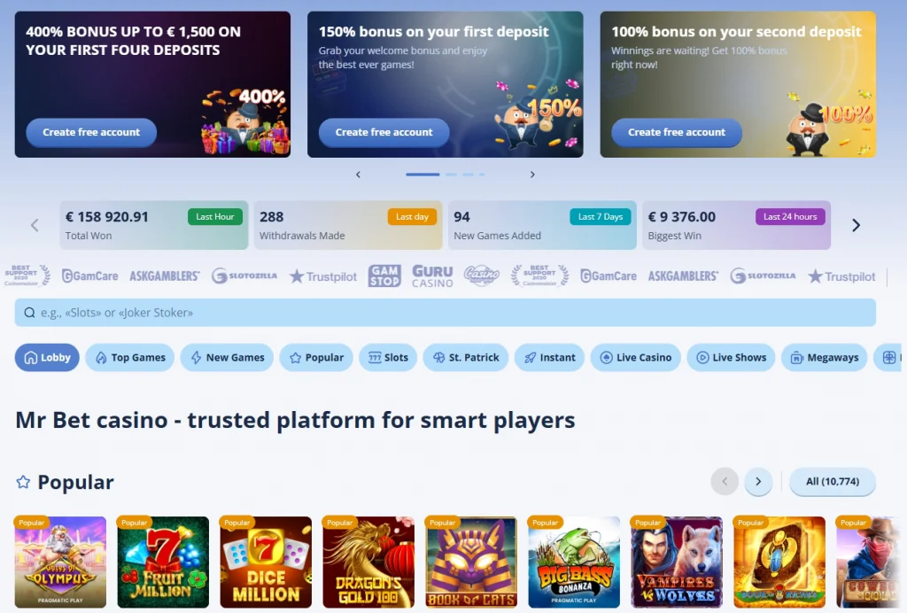 main-1024x692 Mr Bet Casino Review