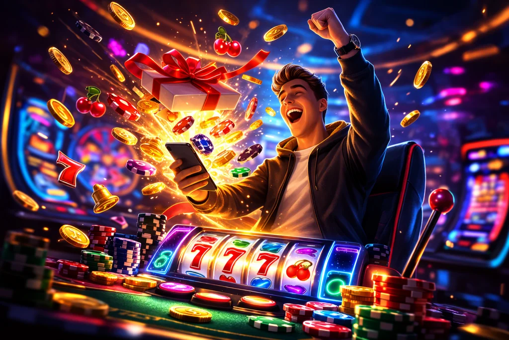 nodep-1024x683 Top No Deposit Casino Bonuses UK — March 2026