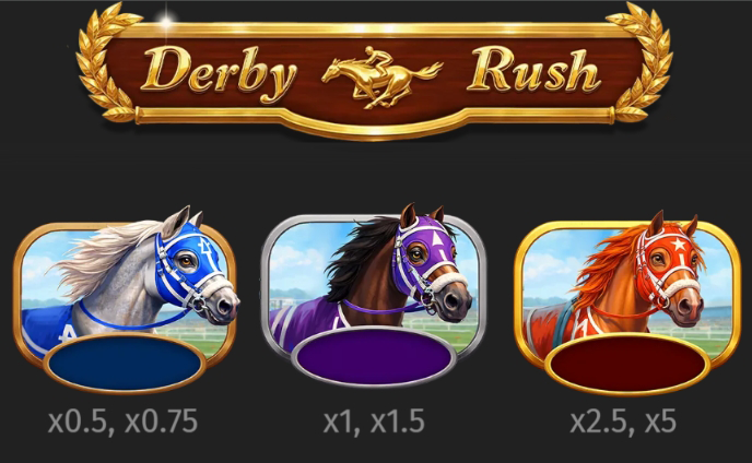 horses Derby Rush