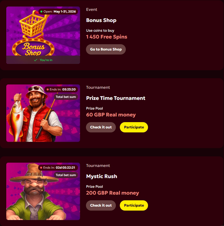 bons SpinoBon Casino Review