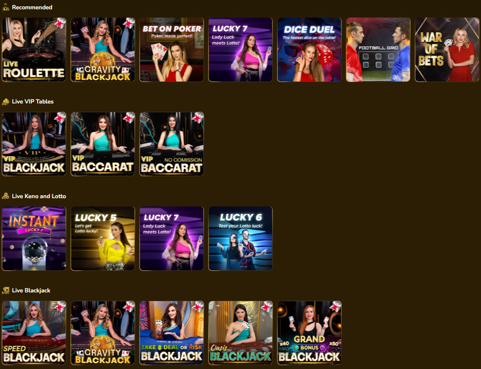 live-2 Prestige Casino Review