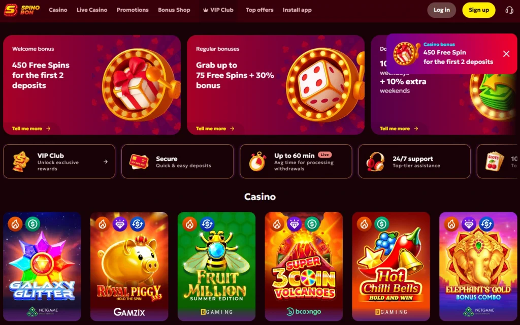 main-5-1024x640 SpinoBon Casino Review