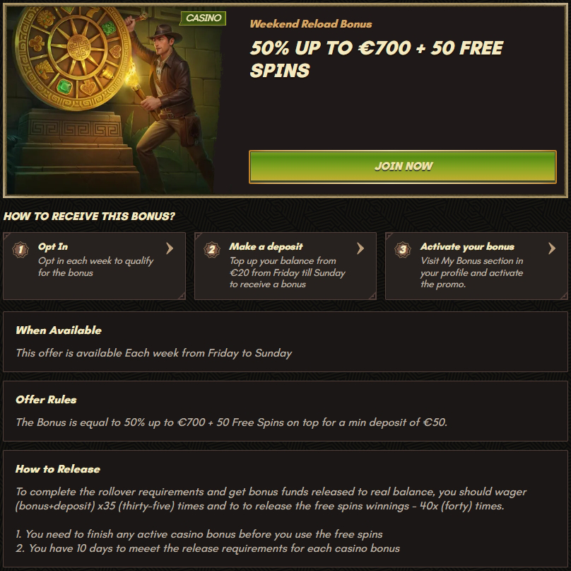 reload-1 Sankra Casino Review