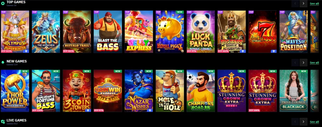 slots-4-1024x405 BeonBet Casino Review