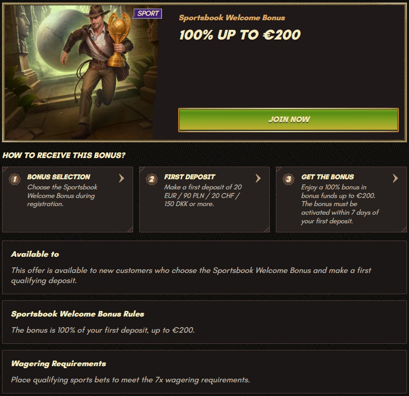 welome-sport Sankra Casino Review