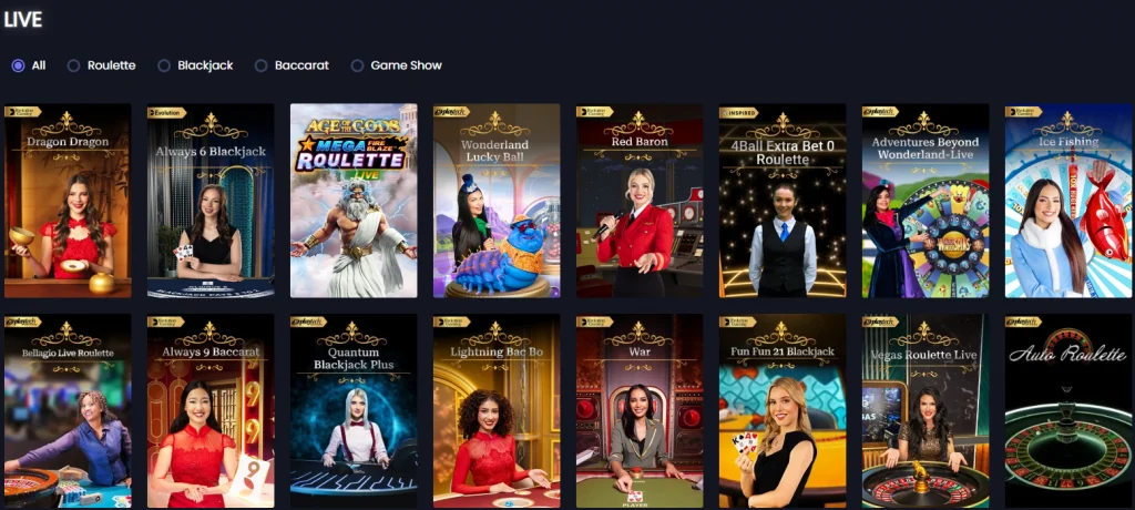 live-1-1024x460 Funky Jackpot Casino Review