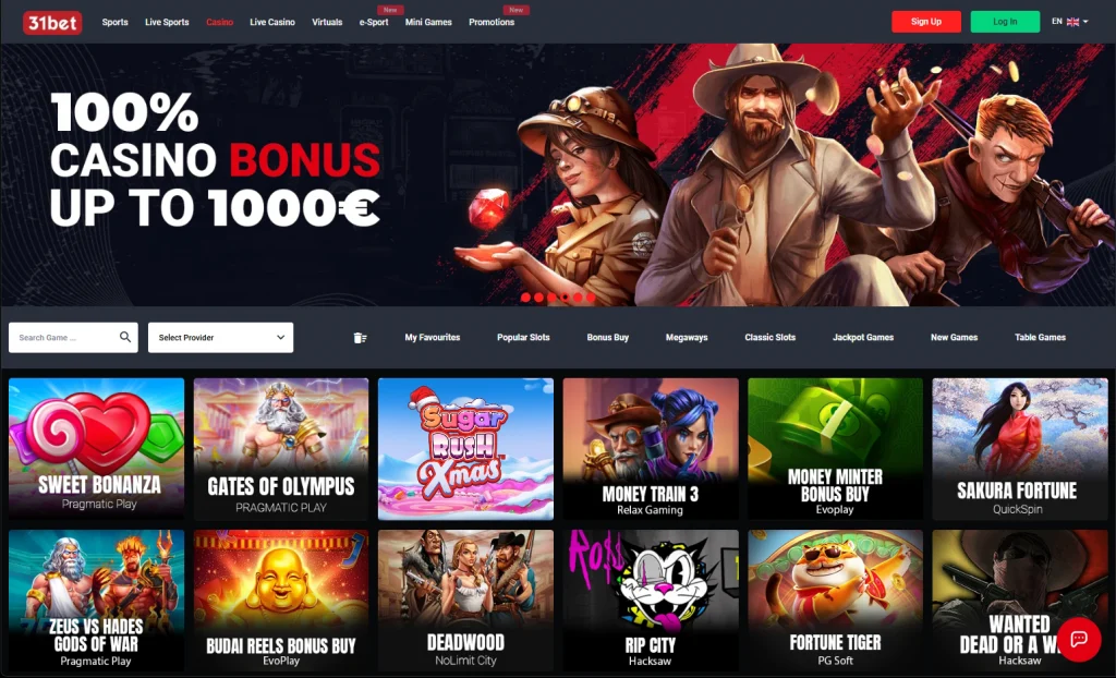 main-1024x622 31Bets Casino Review