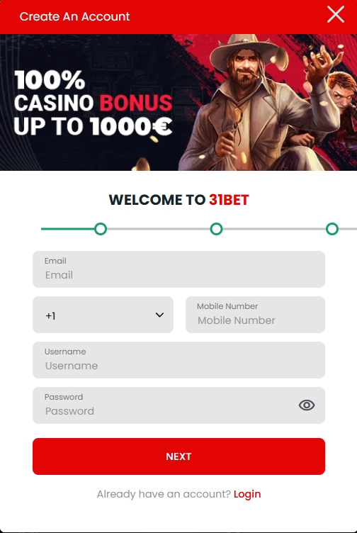 register 31Bets Casino Review